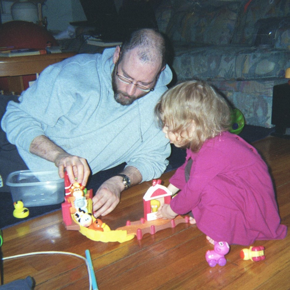 Sean and Junie Concentrating Intently